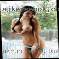 Akron, horny women